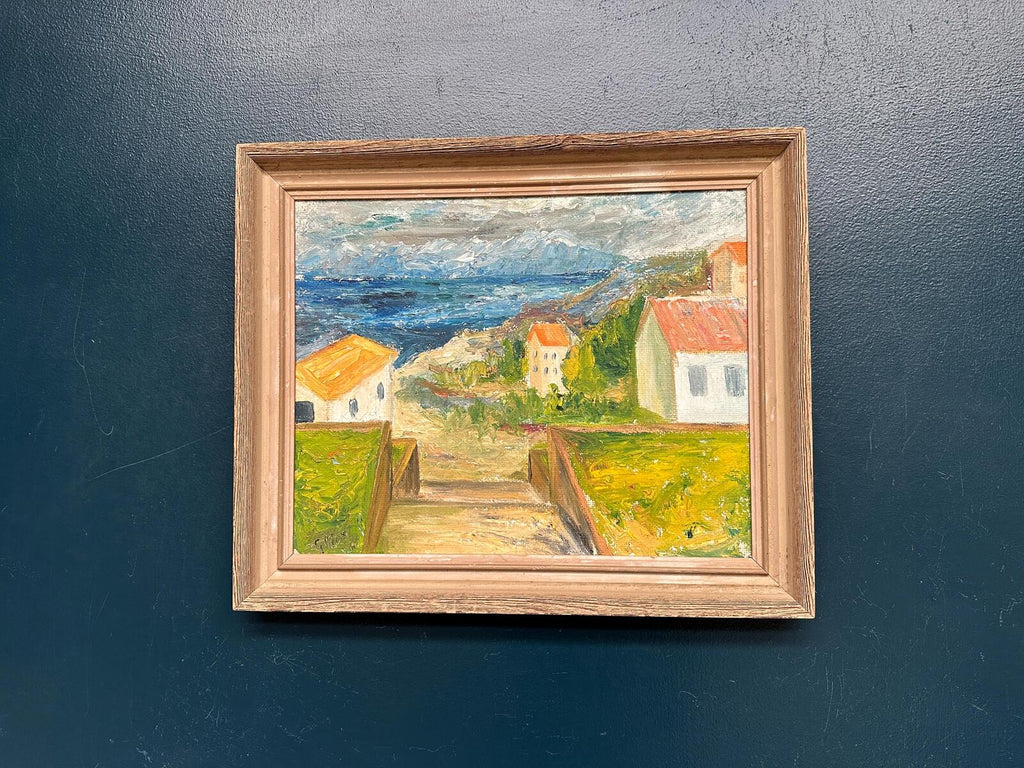 Coastal Landscape with House