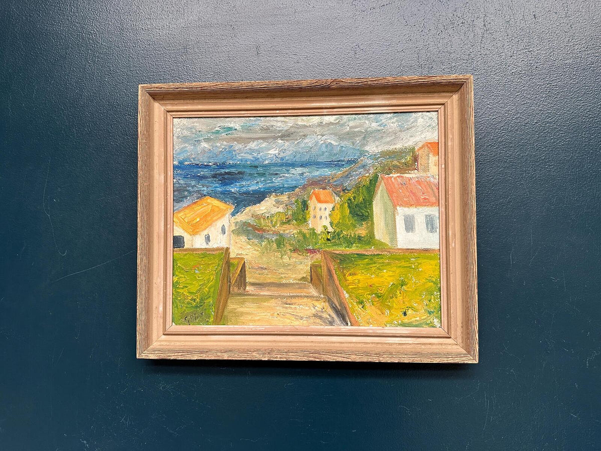 Coastal Landscape with House