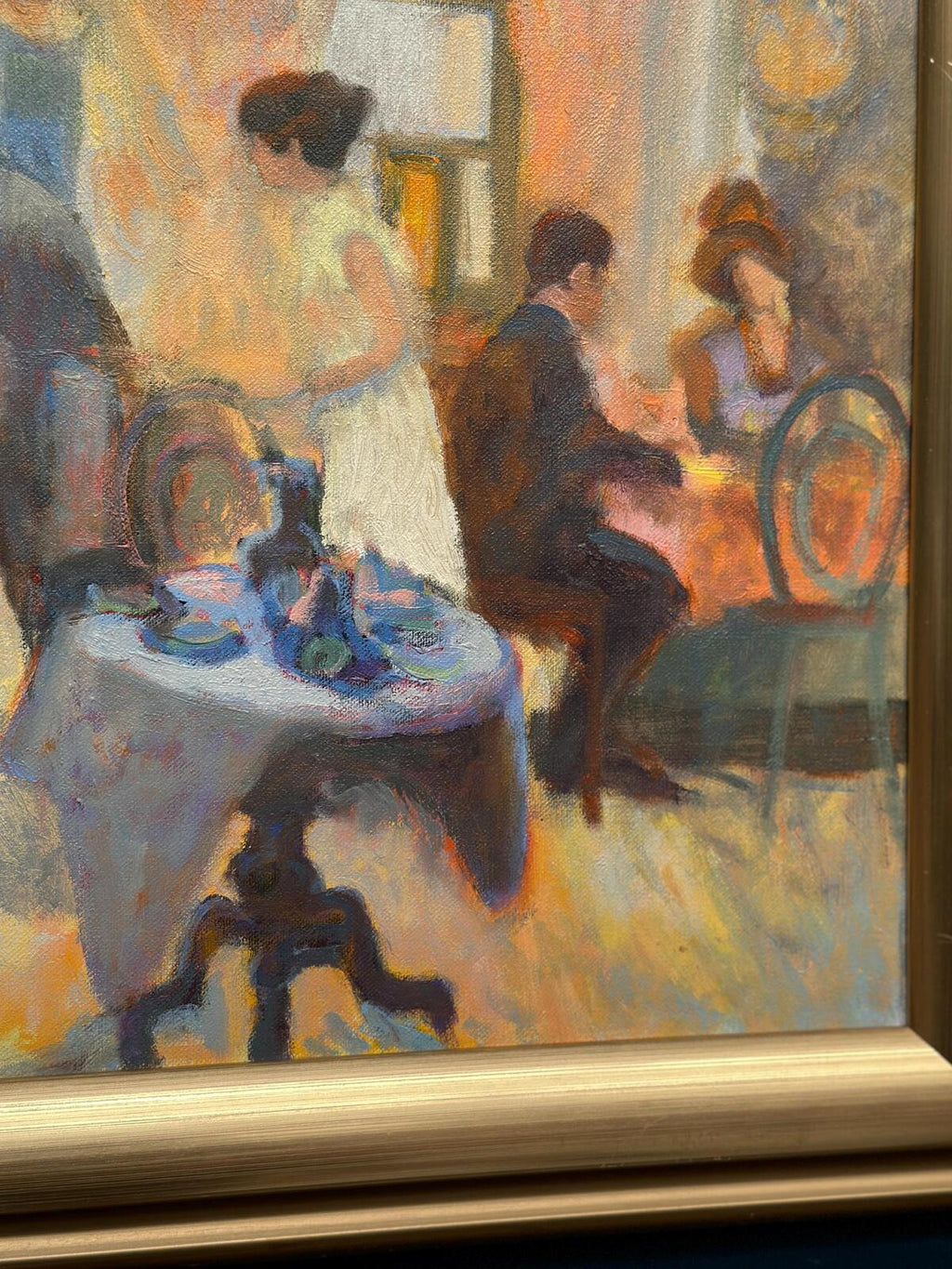 “Café Interior” by Don Hughes