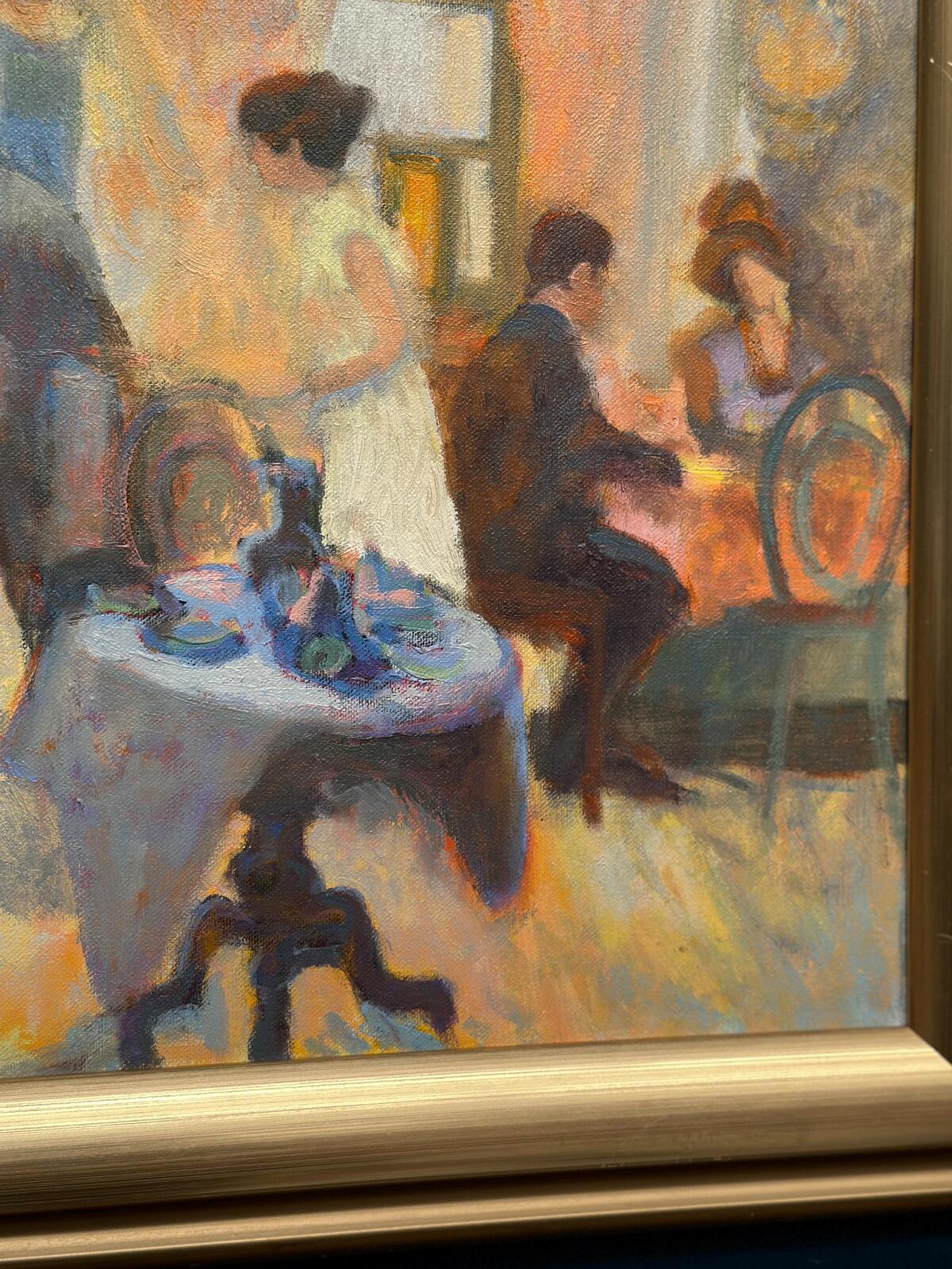 “Café Interior” by Don Hughes