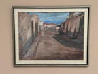 “Bygata med hus, Spanien” by Jean Ragnar