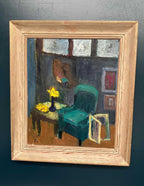 “Motljus i ateljén” by Ulla Borgström (1918–1999)