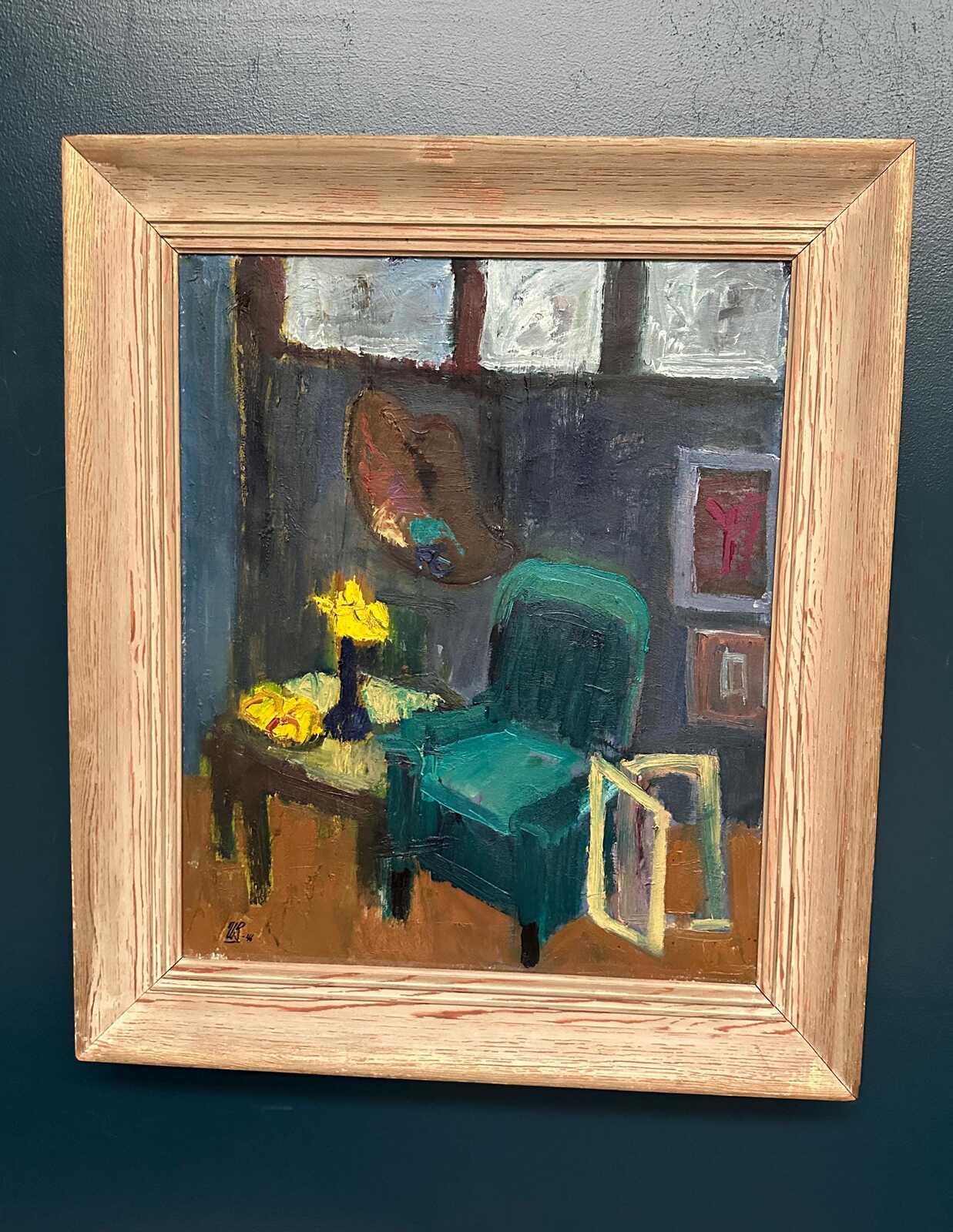 “Motljus i ateljén” by Ulla Borgström (1918–1999)