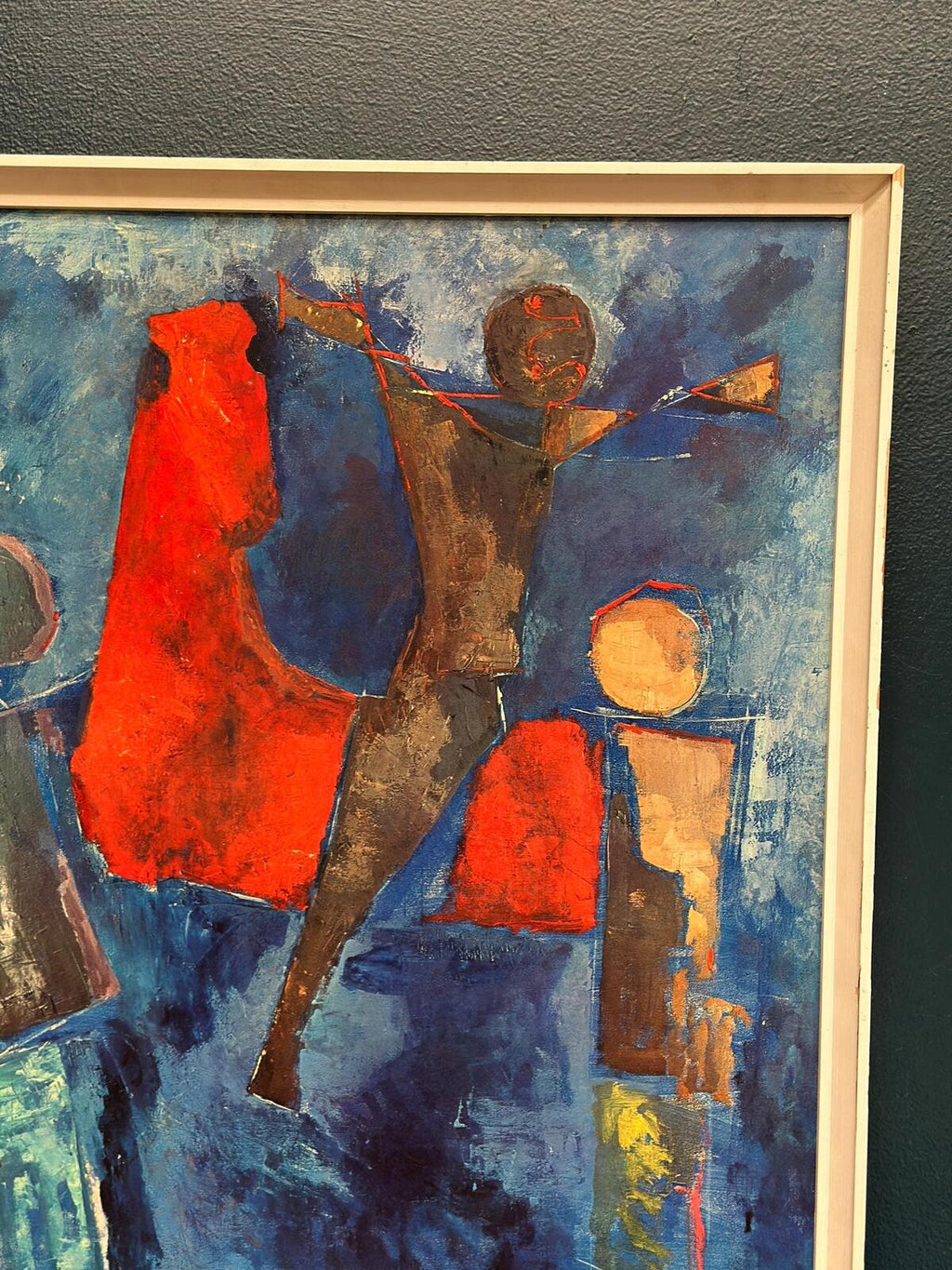 “PRÆSENTATION I BLÅT” by Marino Marini