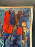 “PRÆSENTATION I BLÅT” by Marino Marini