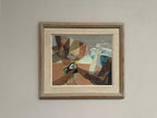 “Figure with Boats” by Nils Öst (1908–1982)