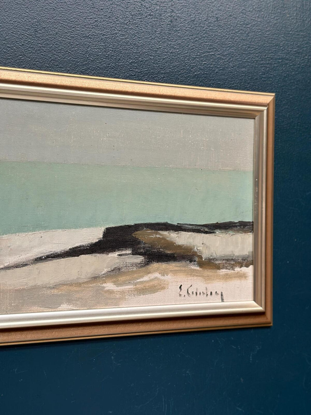“Coastal Landscape” by Eric Cederberg (1897–1984)