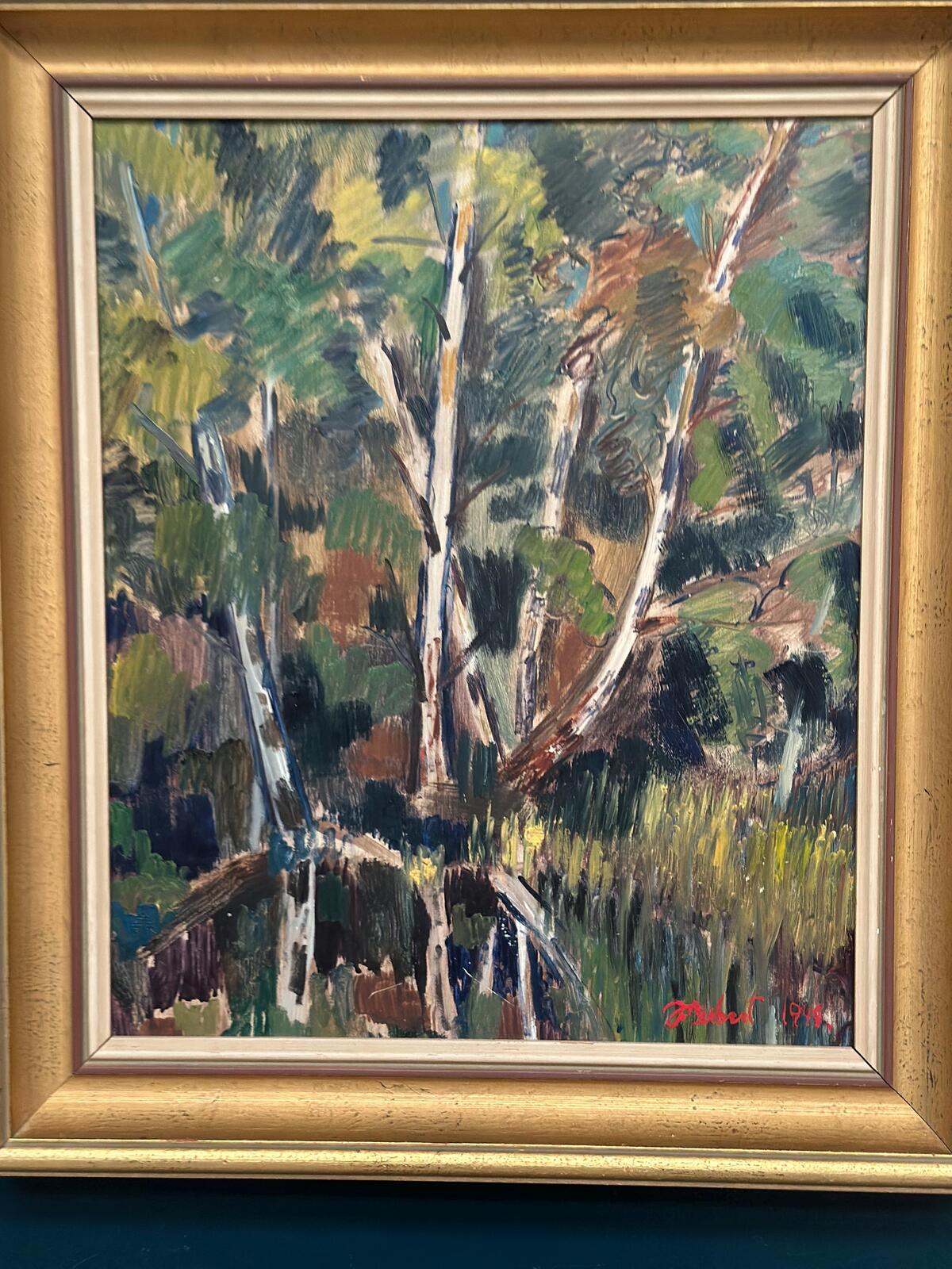 “Forest” by Arvid Herbert(1897–1956)