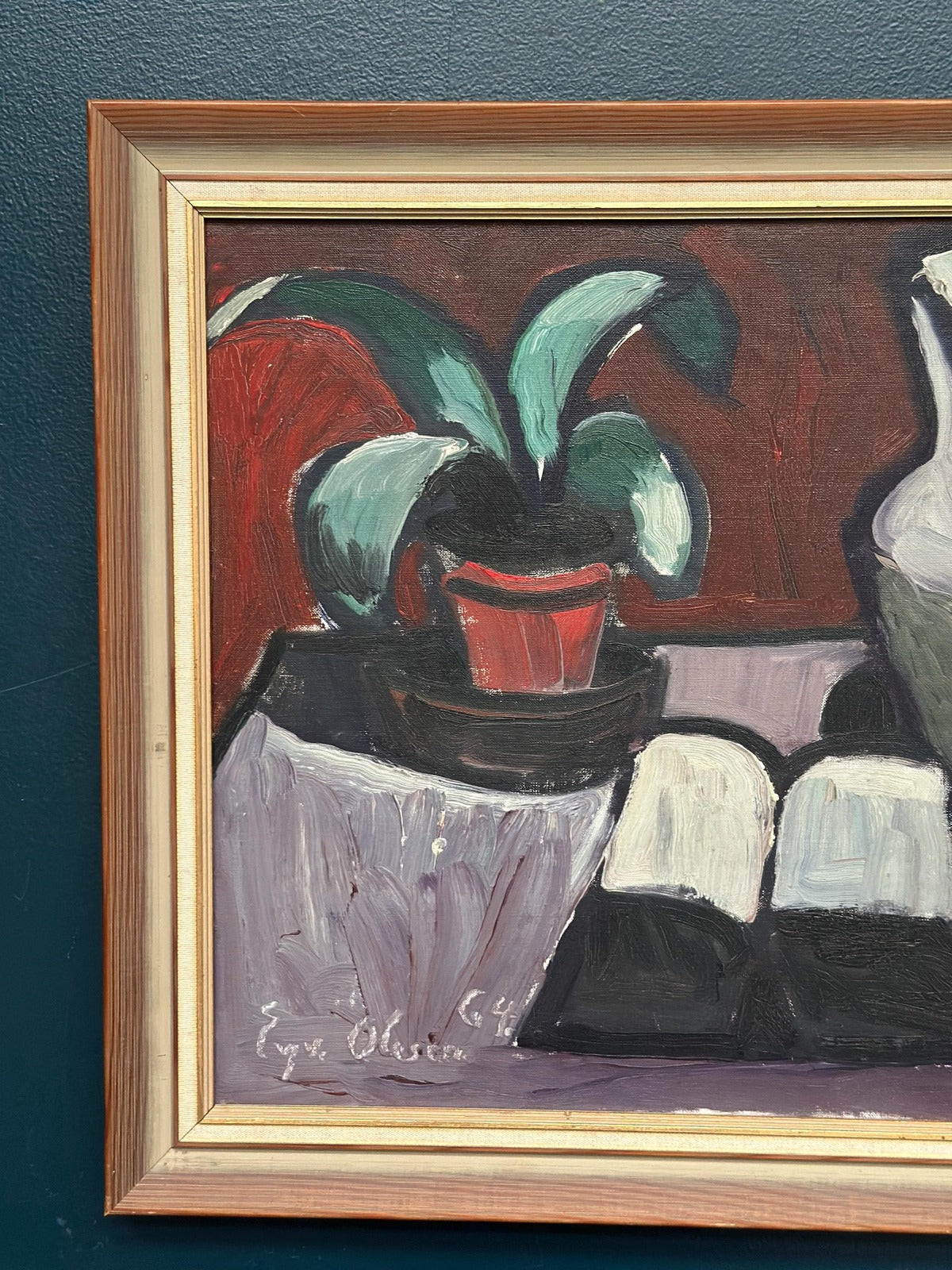 “Pitcher and Plant ” by Evy Olesen