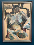 “Nude Study” by Mats Rehnman – Dated 1984