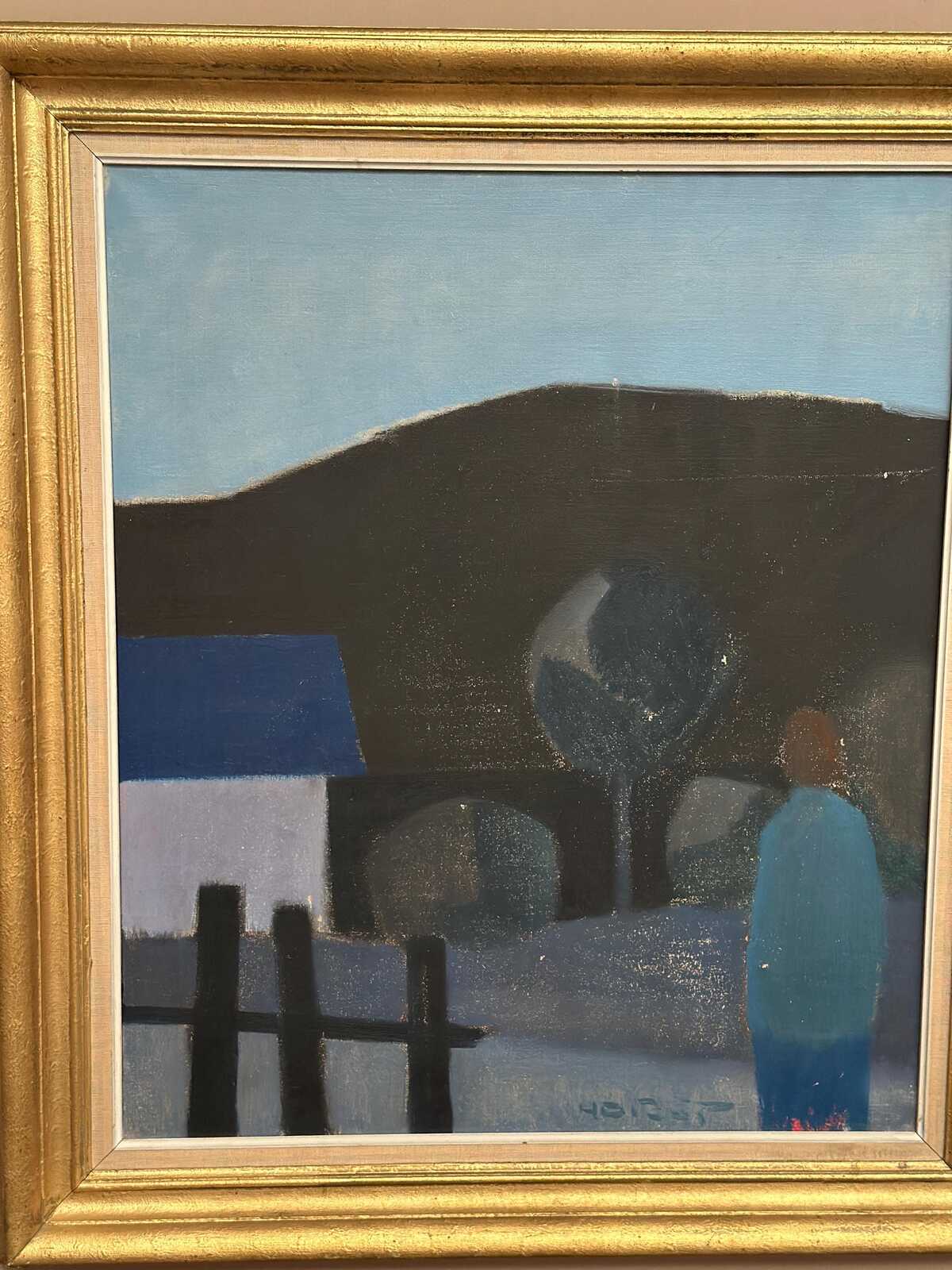 “Landscape” by Knud Horup (1926–1973)