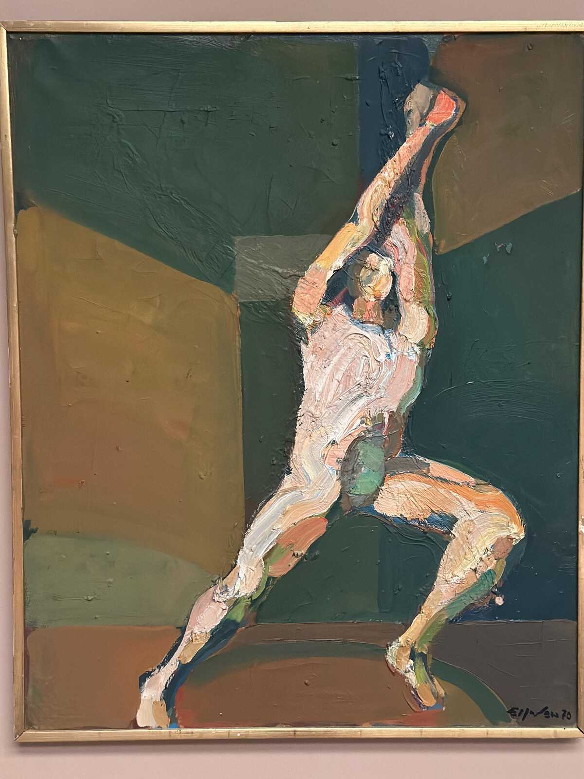 “Discus Thrower” by Eric Elfvén (1921–2008)