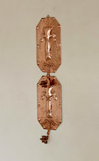 Pair of  Swedish Copper Wall Sconces