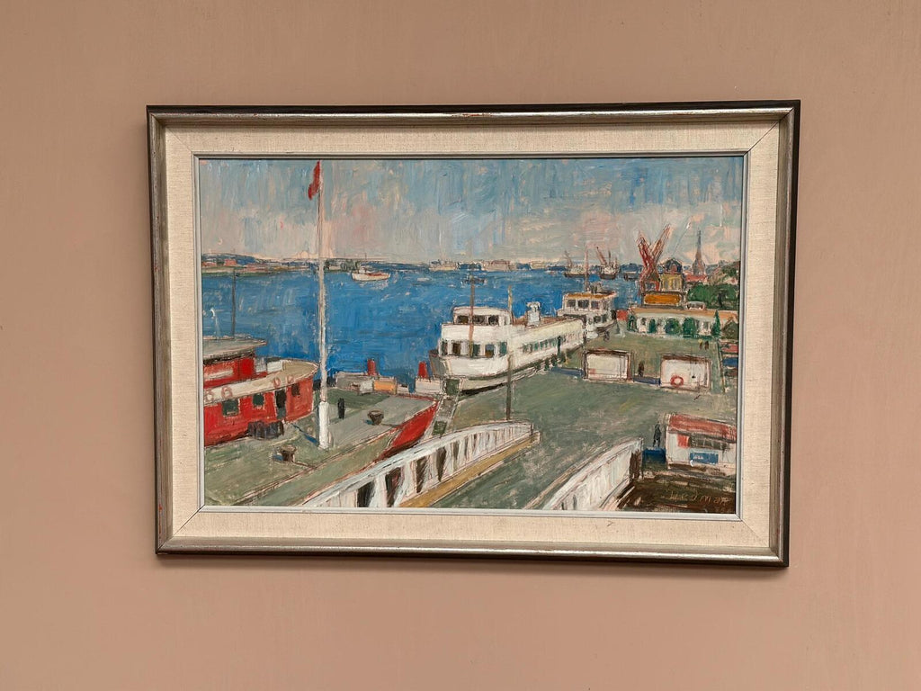 “Malmö Harbour” by John Hedman