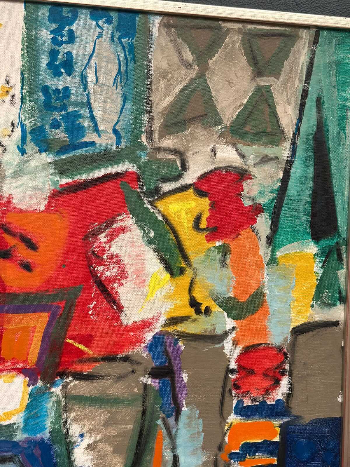 “Still Life with Flowers” by Eric With (1916–2000)