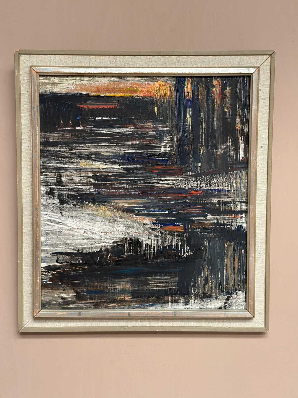 "Kvällsol över ödeland" by Lars Matson