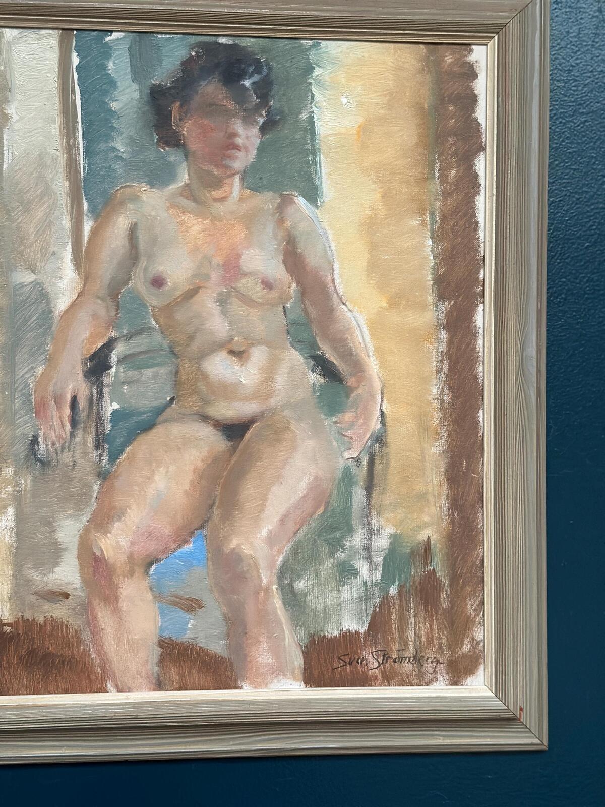 “Seated Lady” by Sven Strömberg