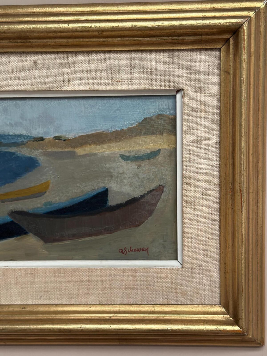 “On the Beach, Knäbäck” by Olle von Schewen