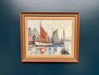 “Boats in Harbour” by Inge Camill