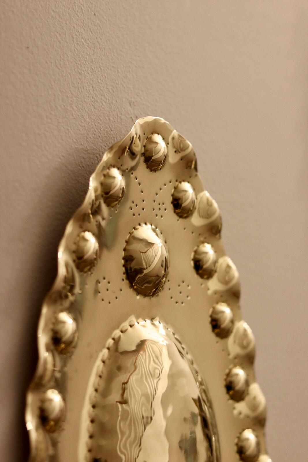 Mid-Century Brass Swedish Sconces