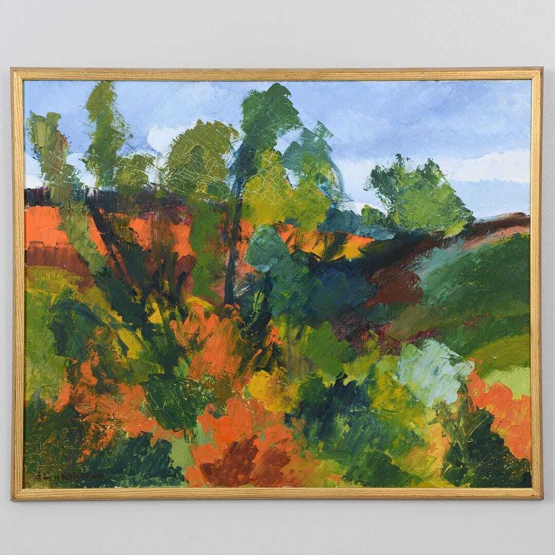 “Autumn Landscape” by Stig Hallblom