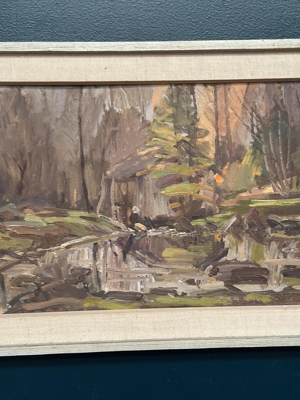 “Old Sawmill, Apelnäs Roasjö” by Gunnar Svensson