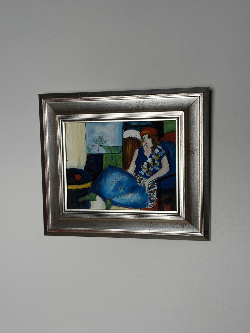 “Seated Woman” by M. Varle