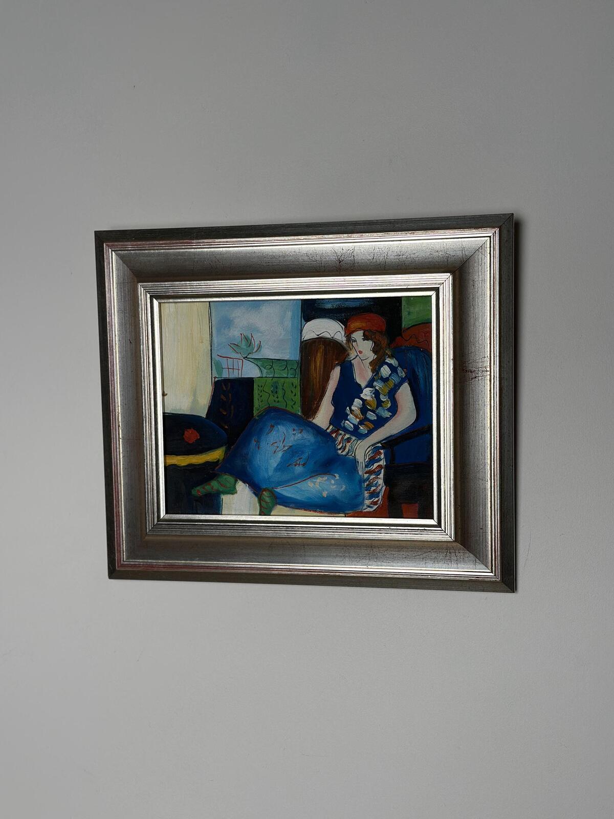 “Seated Woman” by M. Varle