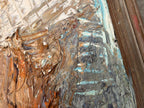 Original Swedish Oil on Canvas – “Abstract Composition”  – Vintage & Framed – 76 × 37 cm (29.9" × 14.6")