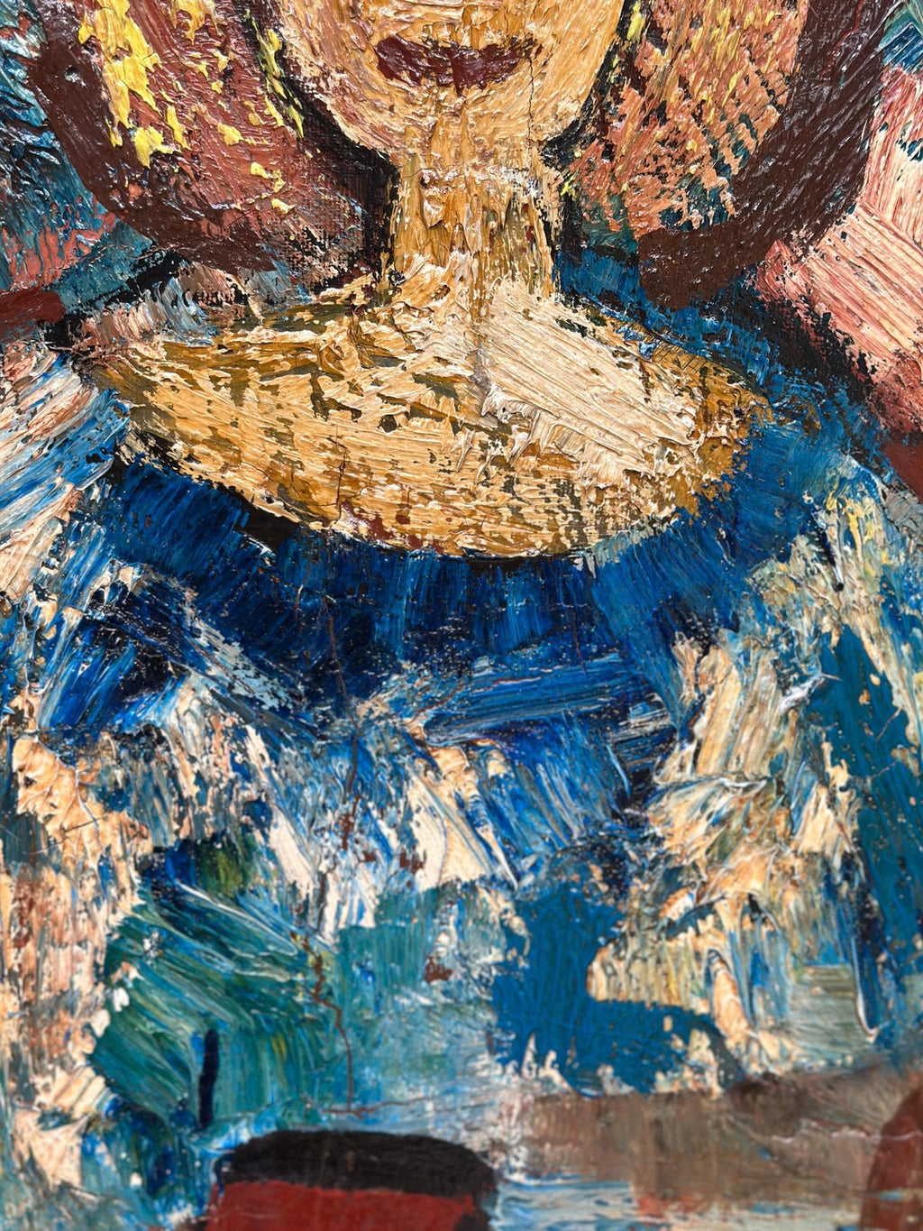 “Woman in Blue” by Gösta Falck