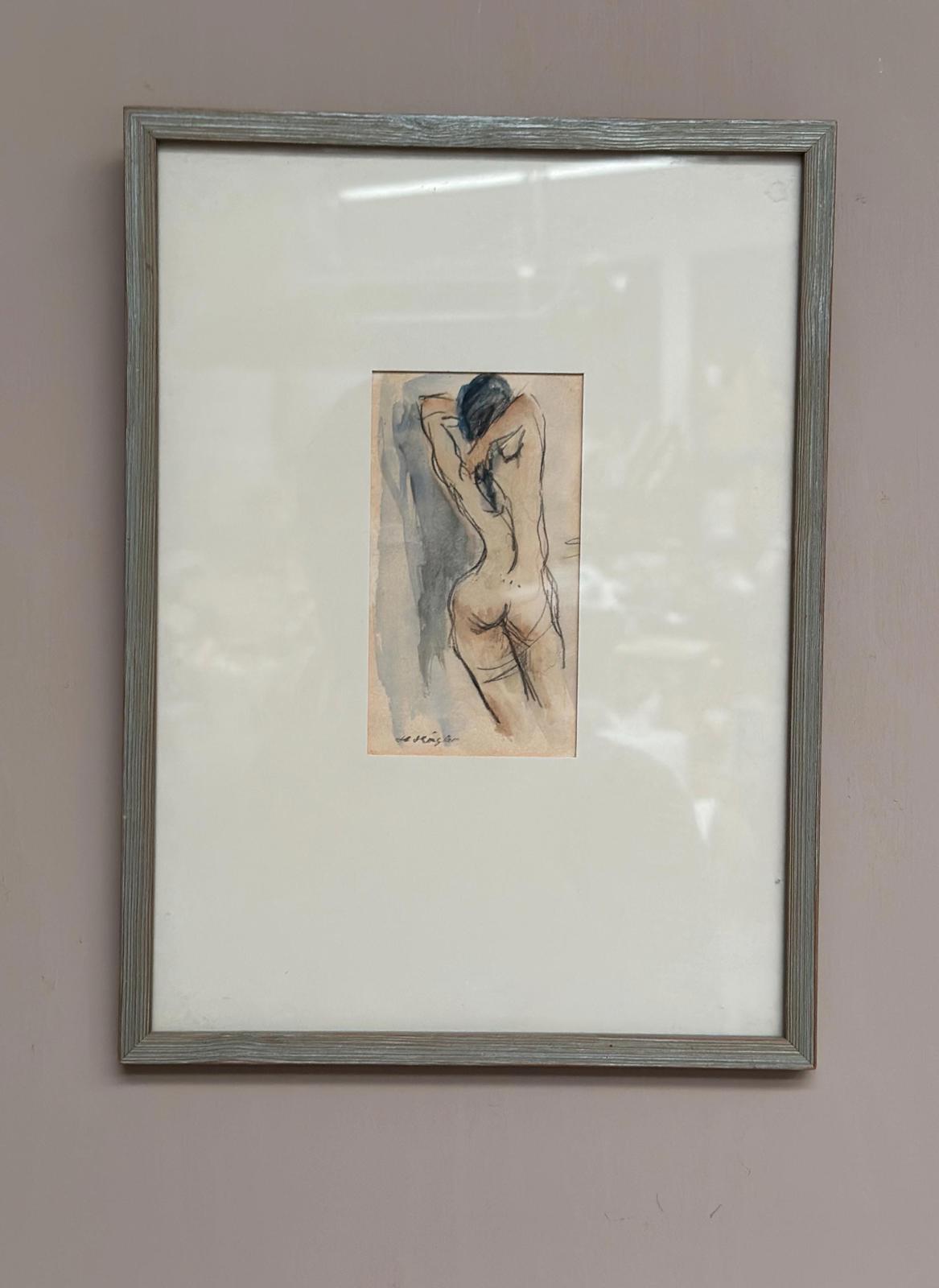 “Nude Study” by Helge W. Högbom