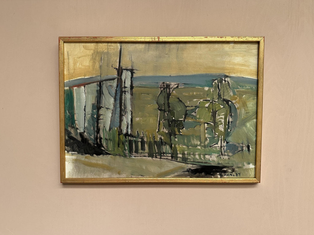 “Abstract Landscape” by S. Hamlet