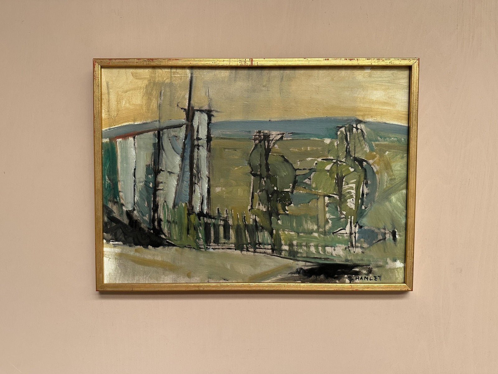 “Abstract Landscape” by S. Hamlet