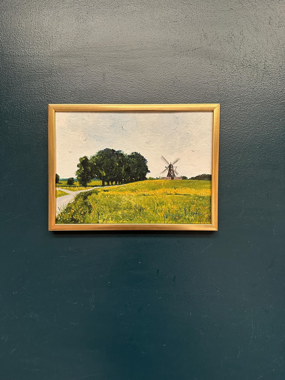 “Landscape with Windmill” by Mischa Rosic