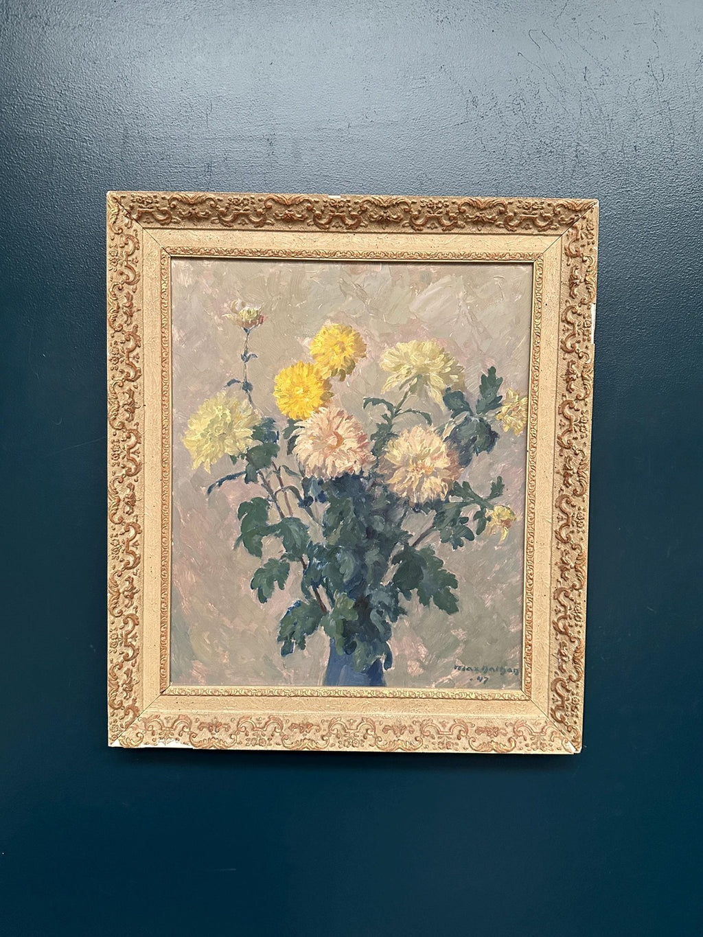 “Chrysanthemums” by Max Hellberg