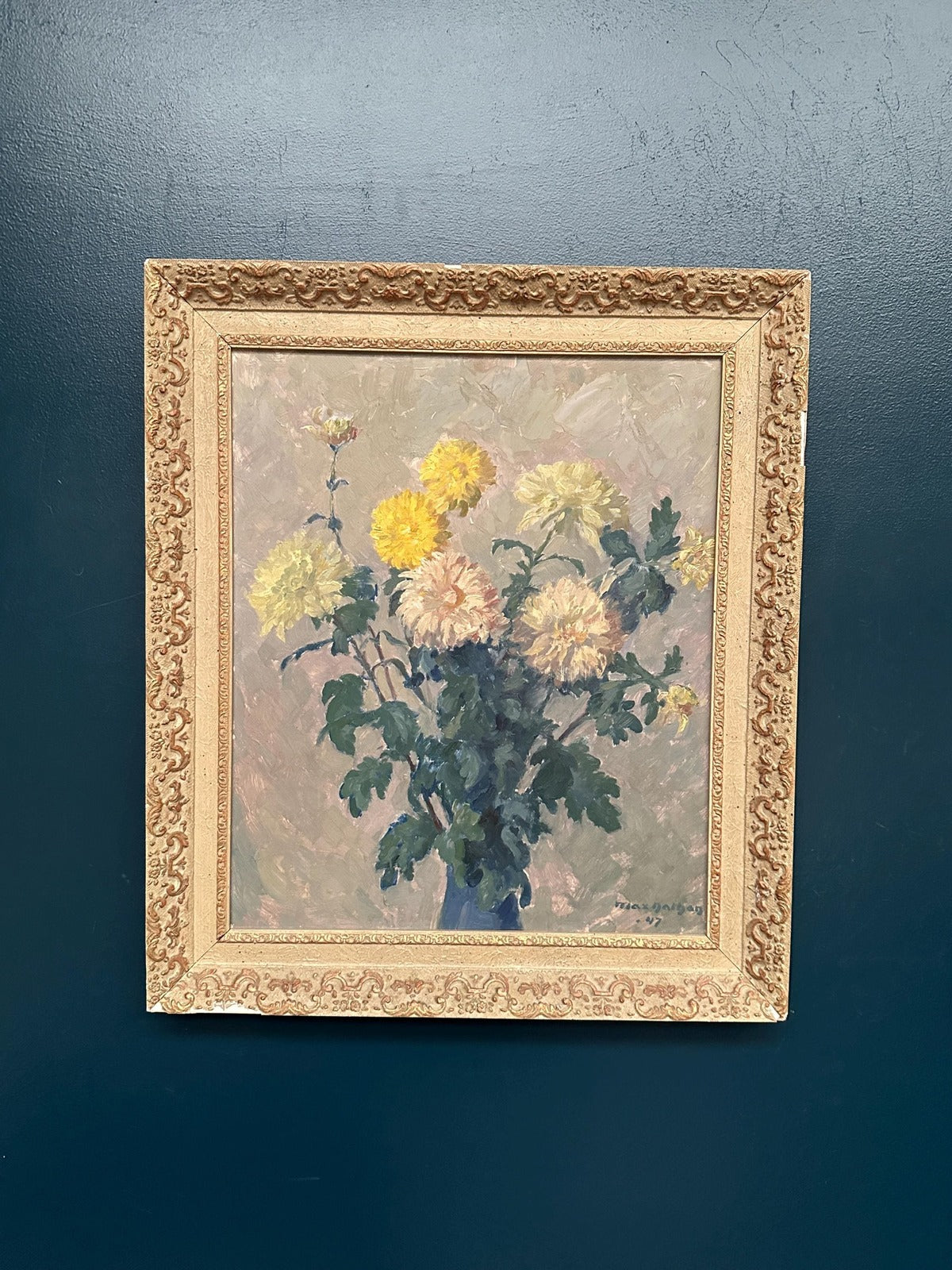 “Chrysanthemums” by Max Hellberg