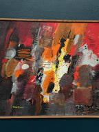 “Composition” by Kulo Green (1913–1972)