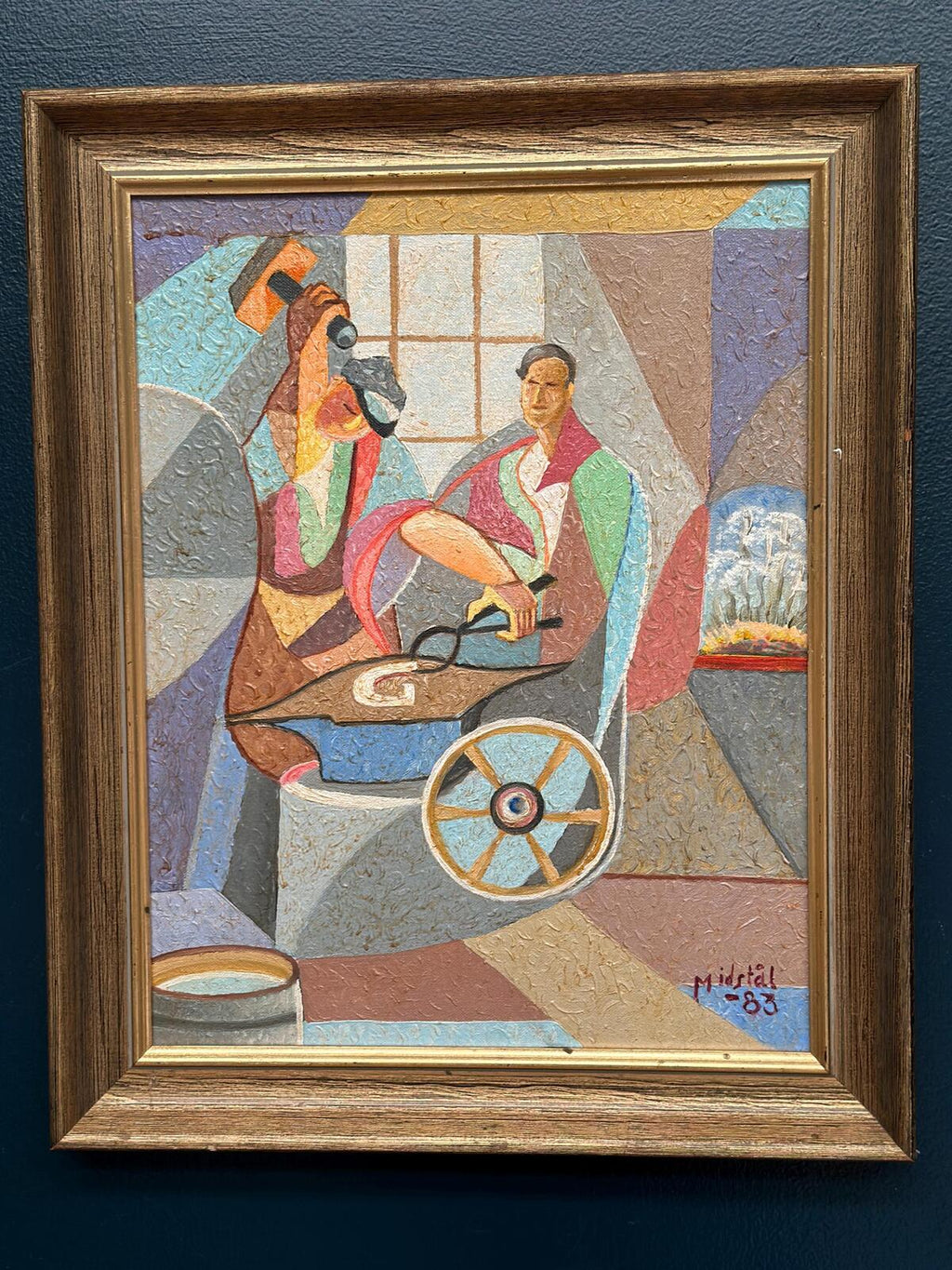 “Blacksmith ; Kubism” by Midstal
