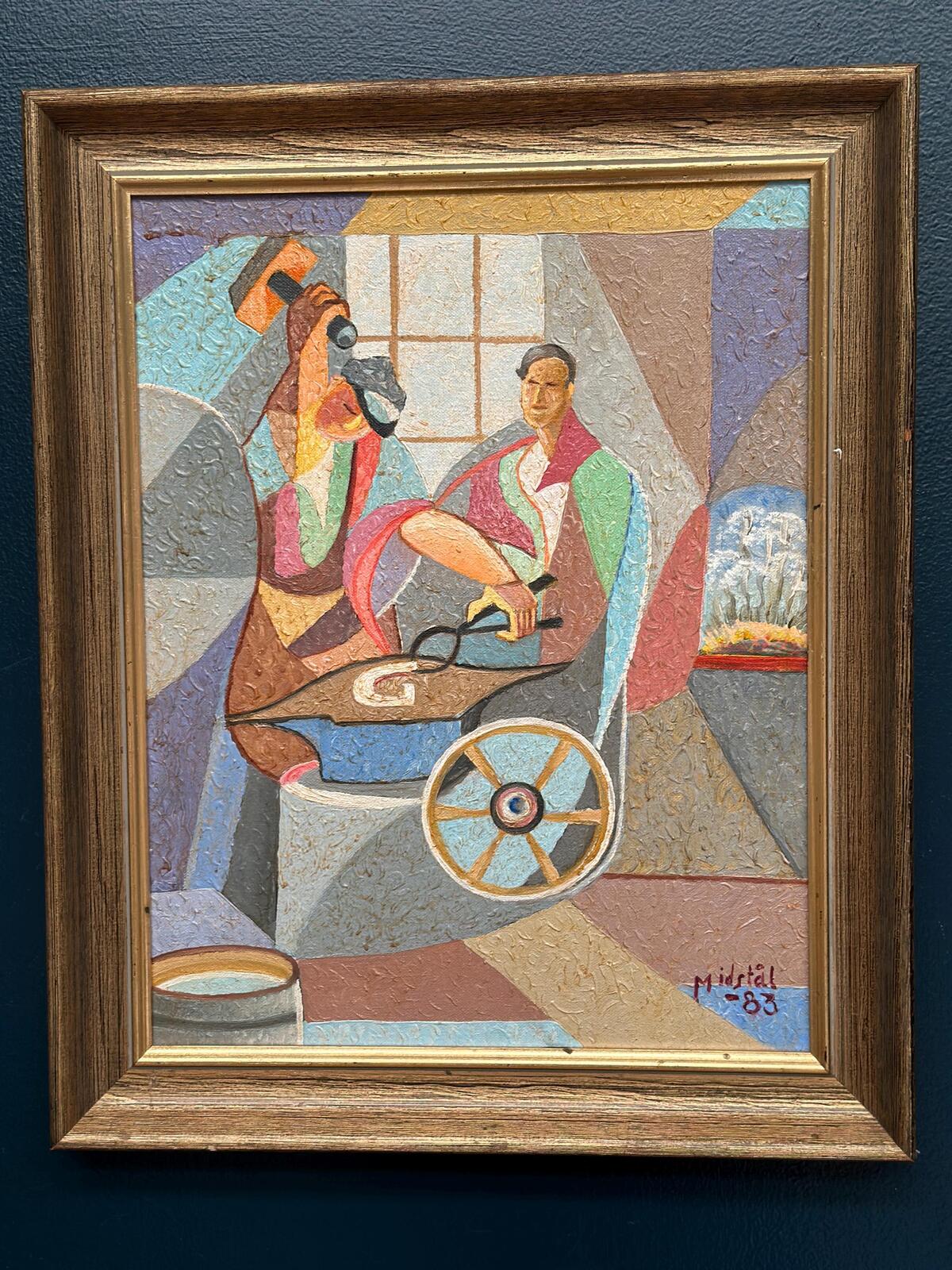 “Blacksmith ; Kubism” by Midstal