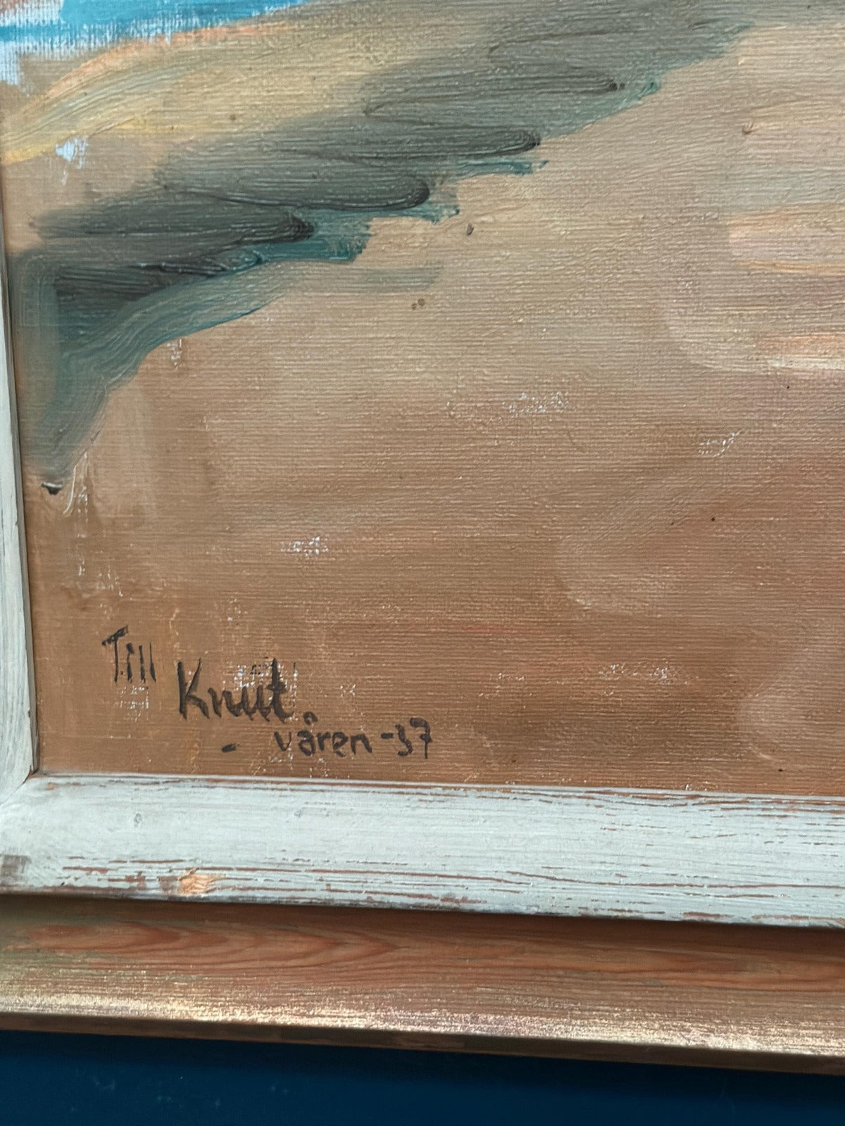 "Till Knut, Våren 1937 " by Bajö Kuokkala