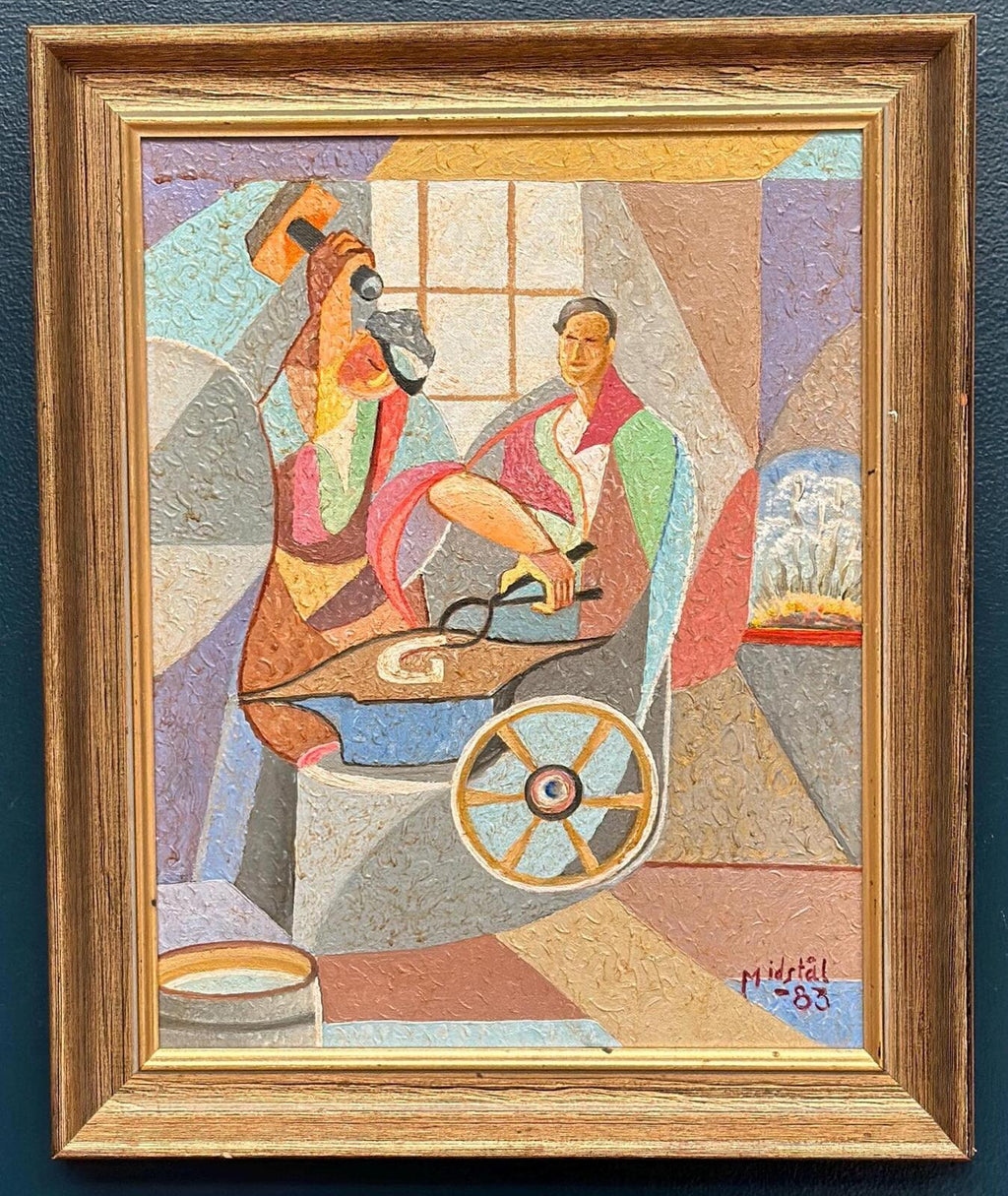 “Blacksmith ; Kubism” by Midstal
