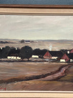 “Landscape with Farms” by B. Jernberg
