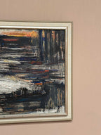 "Kvällsol över ödeland" by Lars Matson