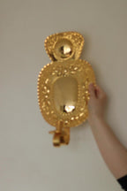Pair Of Mid Century Swedish Brass Sconces