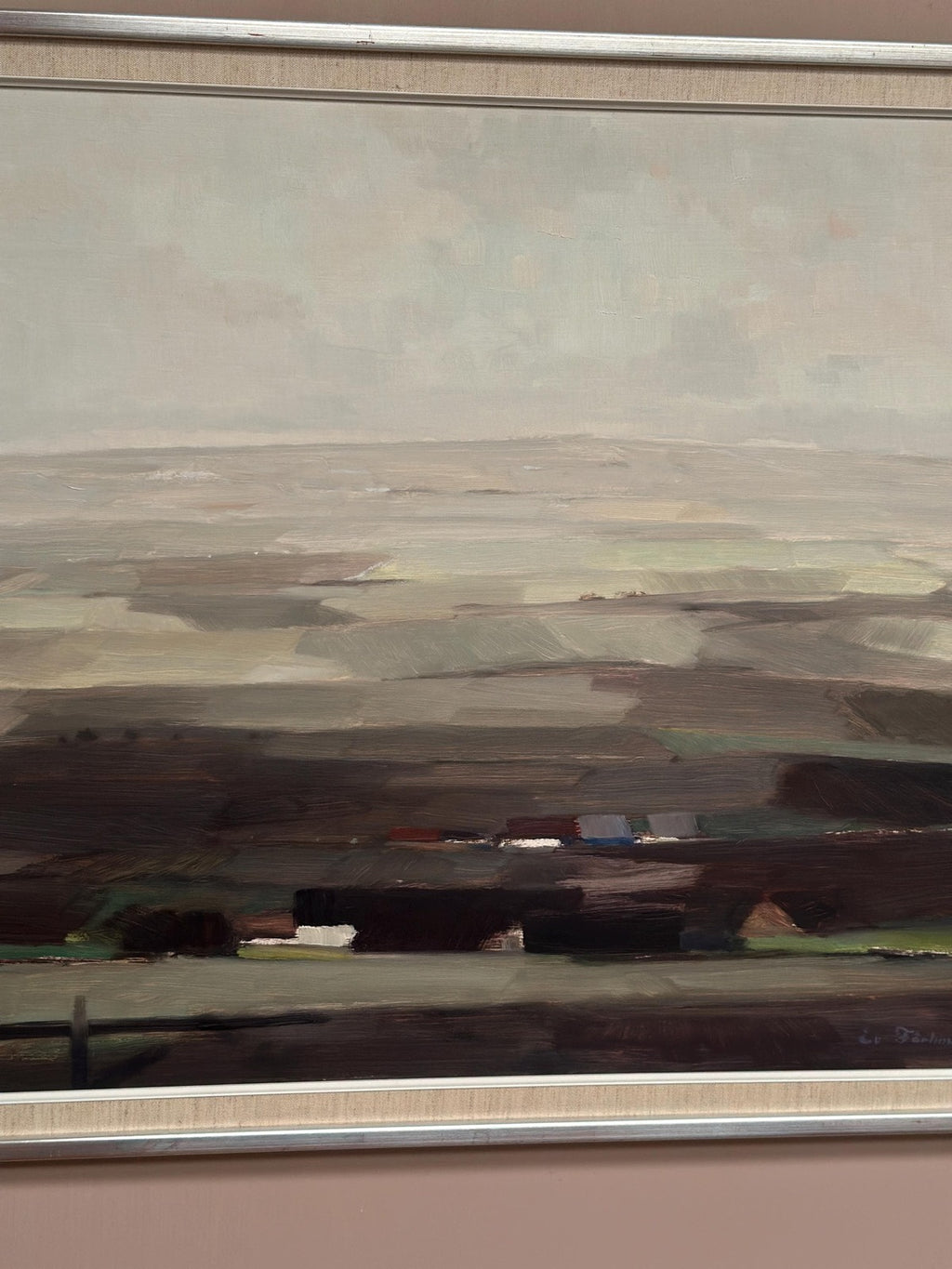 “House in a Flat Landscape” by Evert Färhm