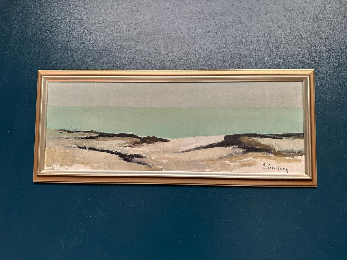 “Coastal Landscape” by Eric Cederberg (1897–1984)