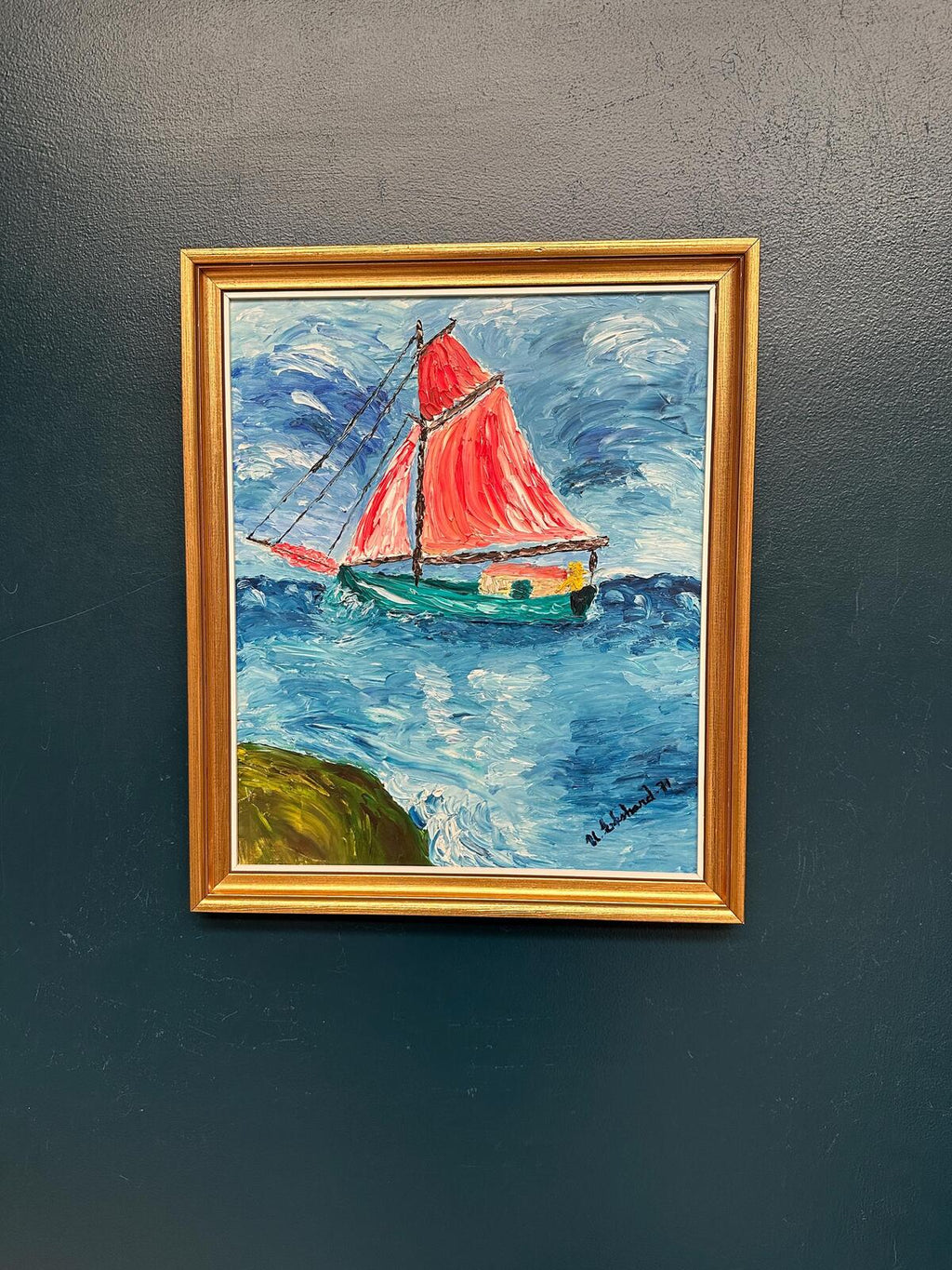 “Sailboat on the Water” by U. Ekshard