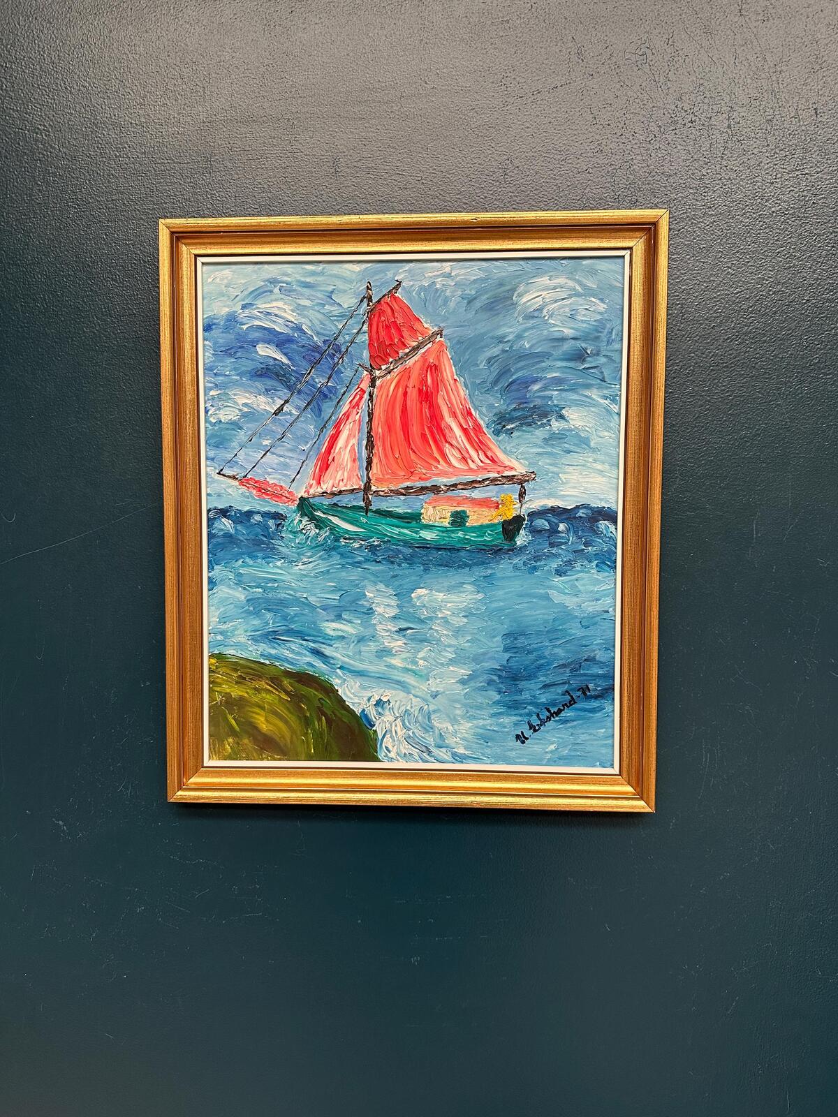 “Sailboat on the Water” by U. Ekshard