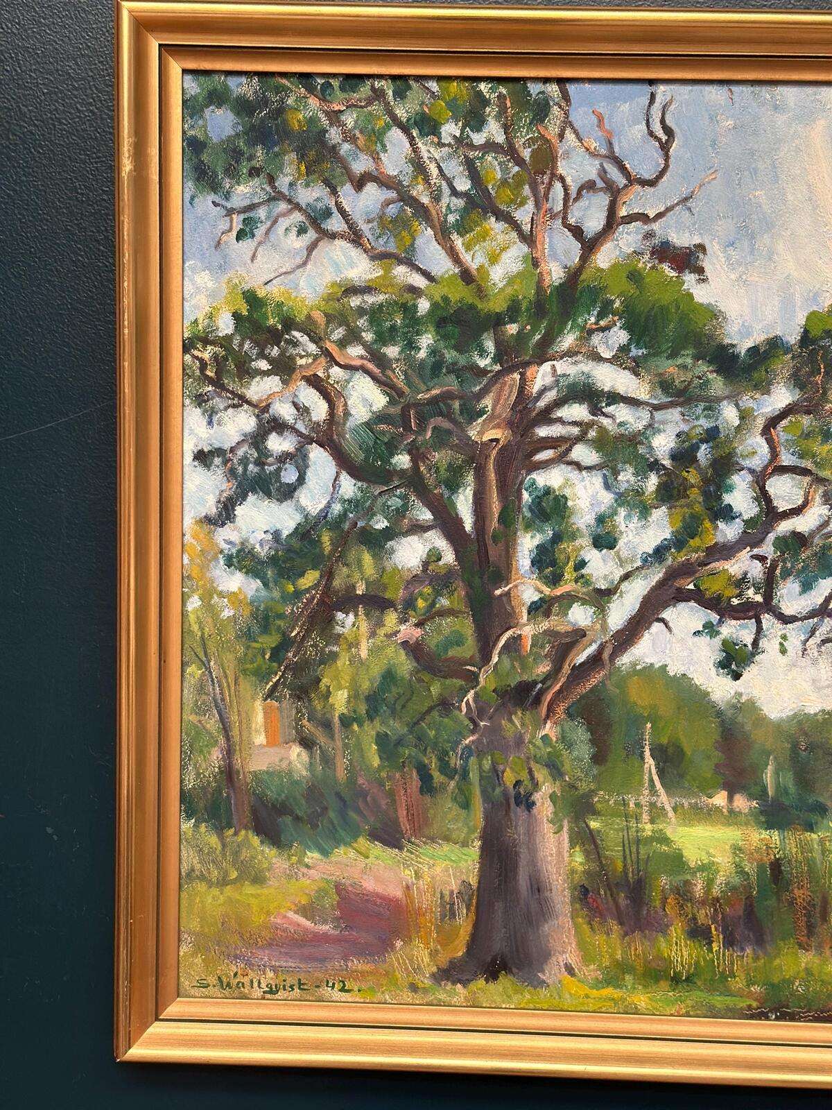 “Majestic Tree” by Sven Wallqvist (1909–1991)
