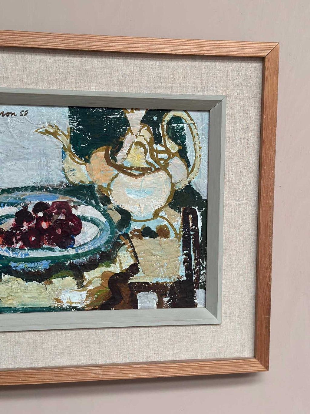 “ Fruits and Teapot” by Hans Larsson